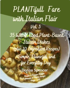 PLANTifull Fare with Italian Flair Vol 3 Cover